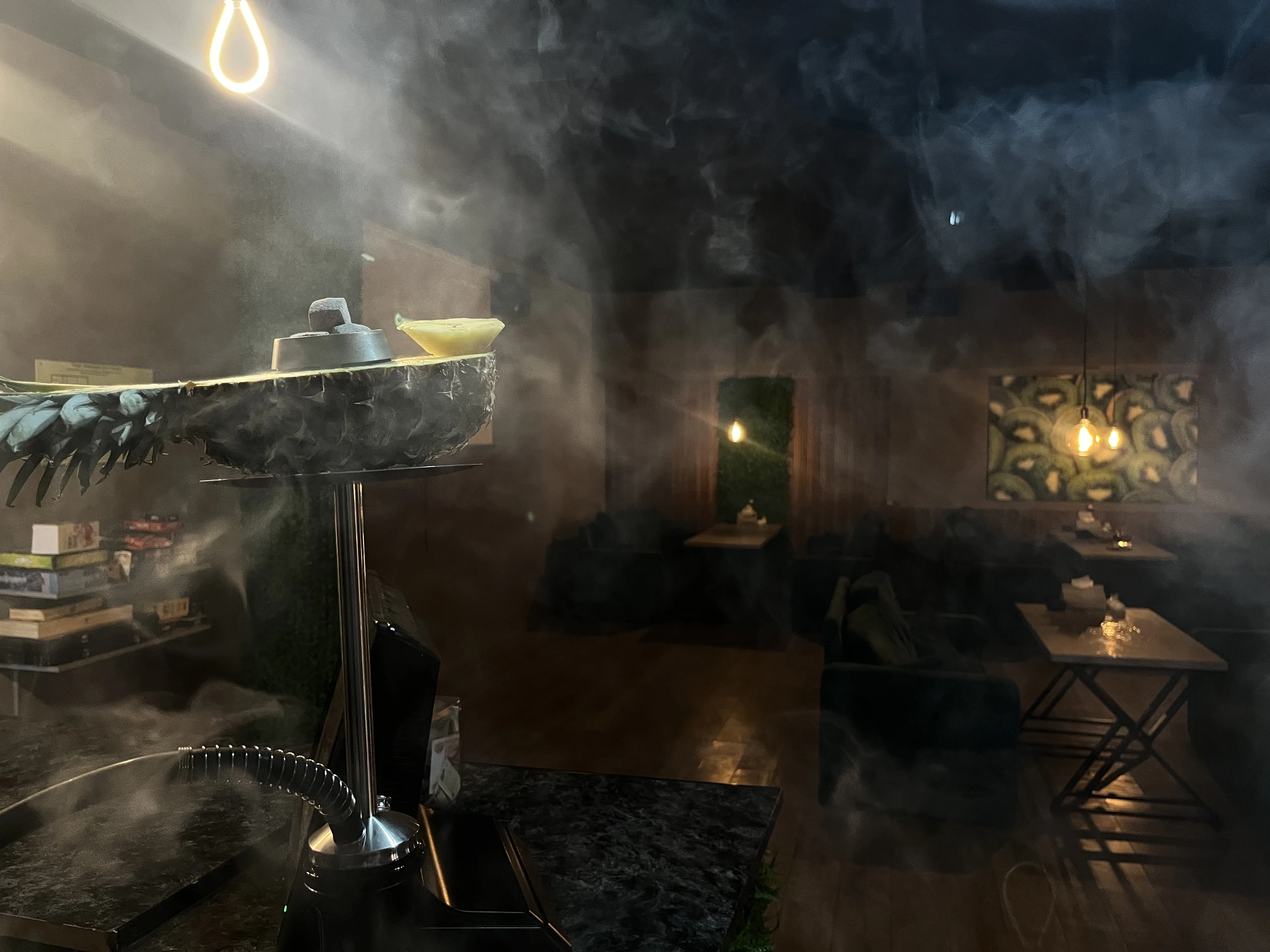 Кальян с ананасом в КиВи